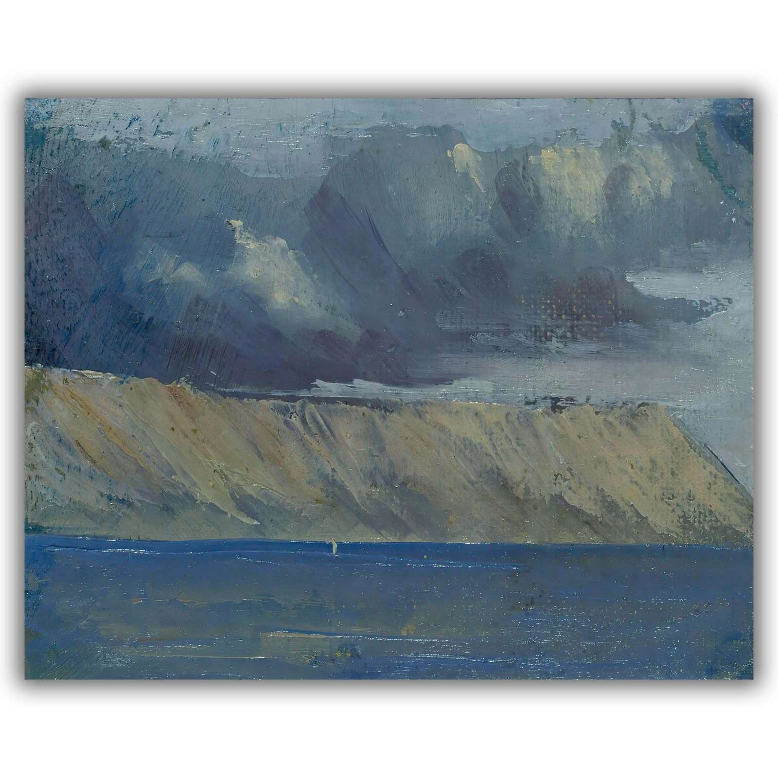 Reprodukcija „Jūros etiudas“, Mikalojus Konstantinas Čiurlionis (1905)