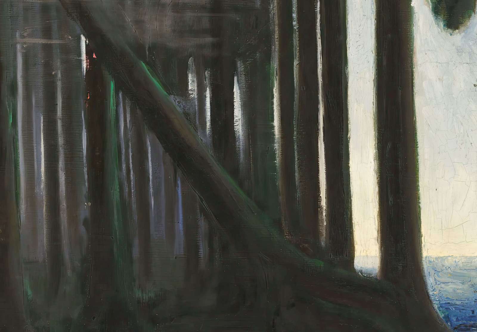 Reprodukcija „Miško ošimas“, Mikalojus Konstantinas Čiurlionis (1904)