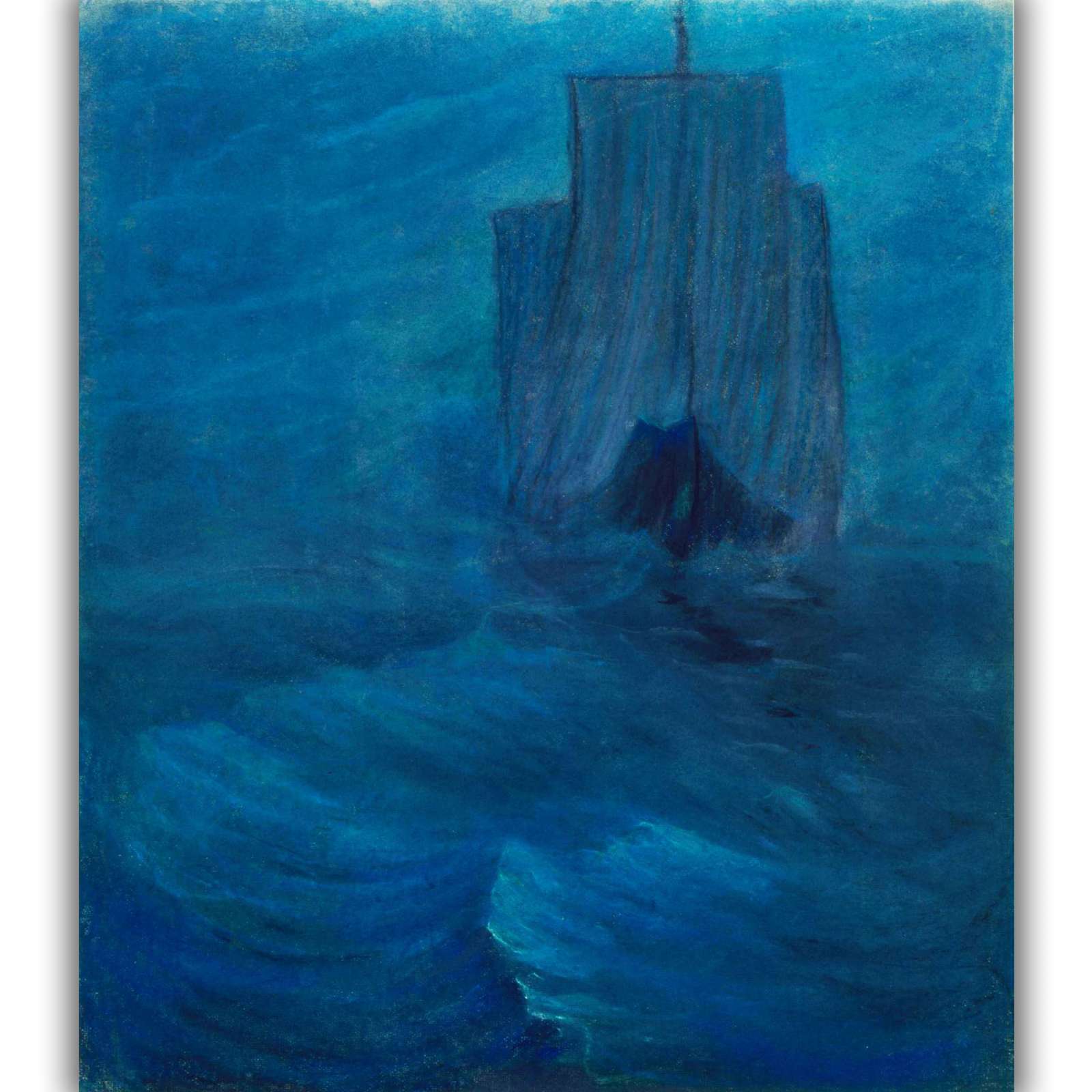Reprodukcija „Laivas“, Mikalojus Konstantinas Čiurlionis (1906)