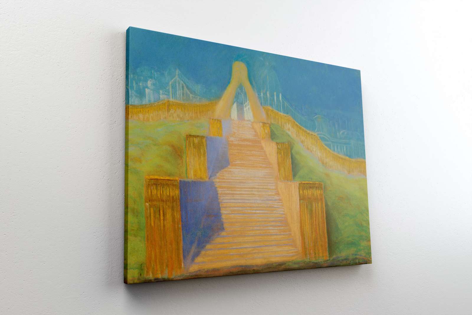 Reprodukcija „Tvanas I“, Mikalojus Konstantinas Čiurlionis (1904)