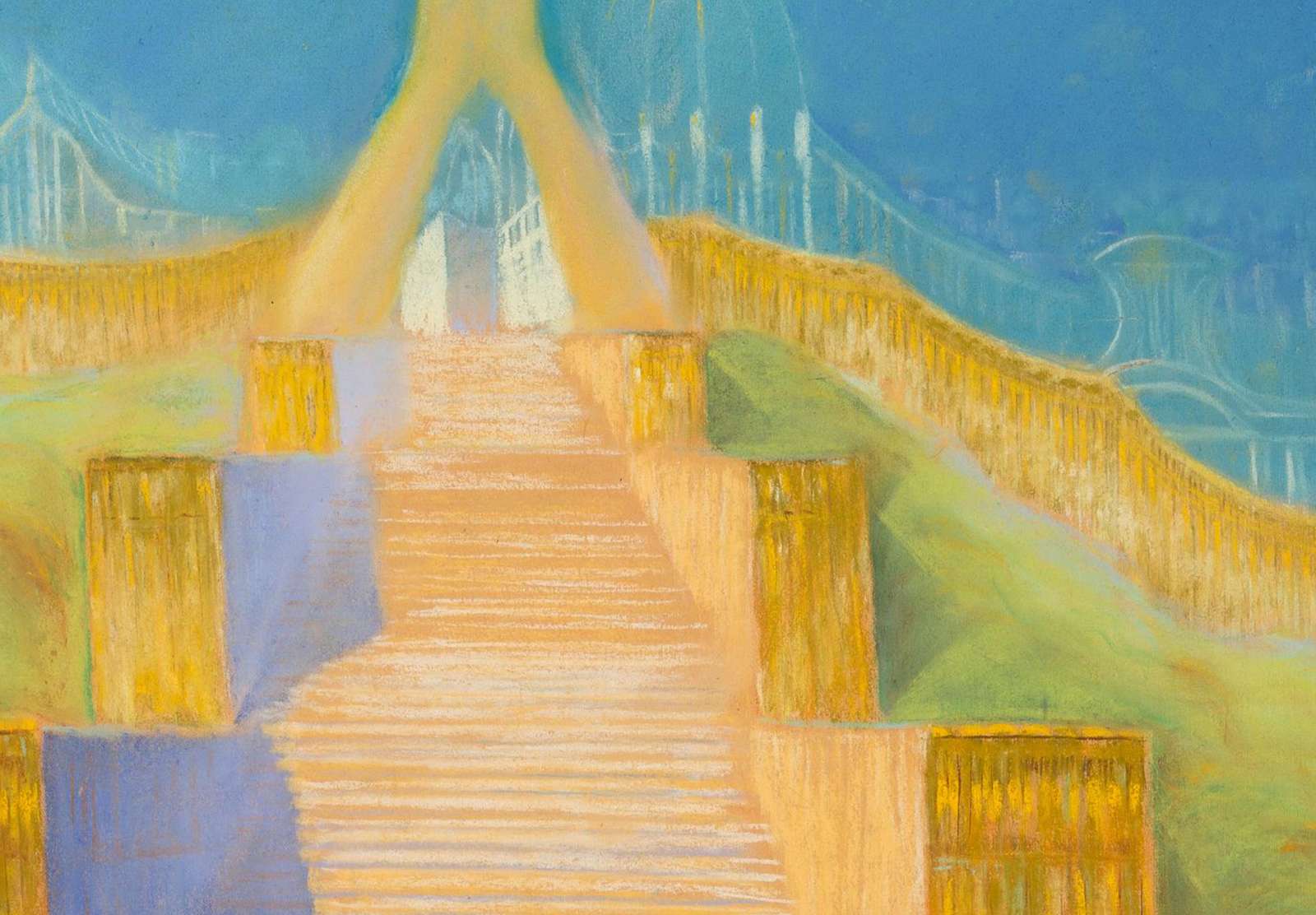 Reprodukcija „Tvanas I“, Mikalojus Konstantinas Čiurlionis (1904)
