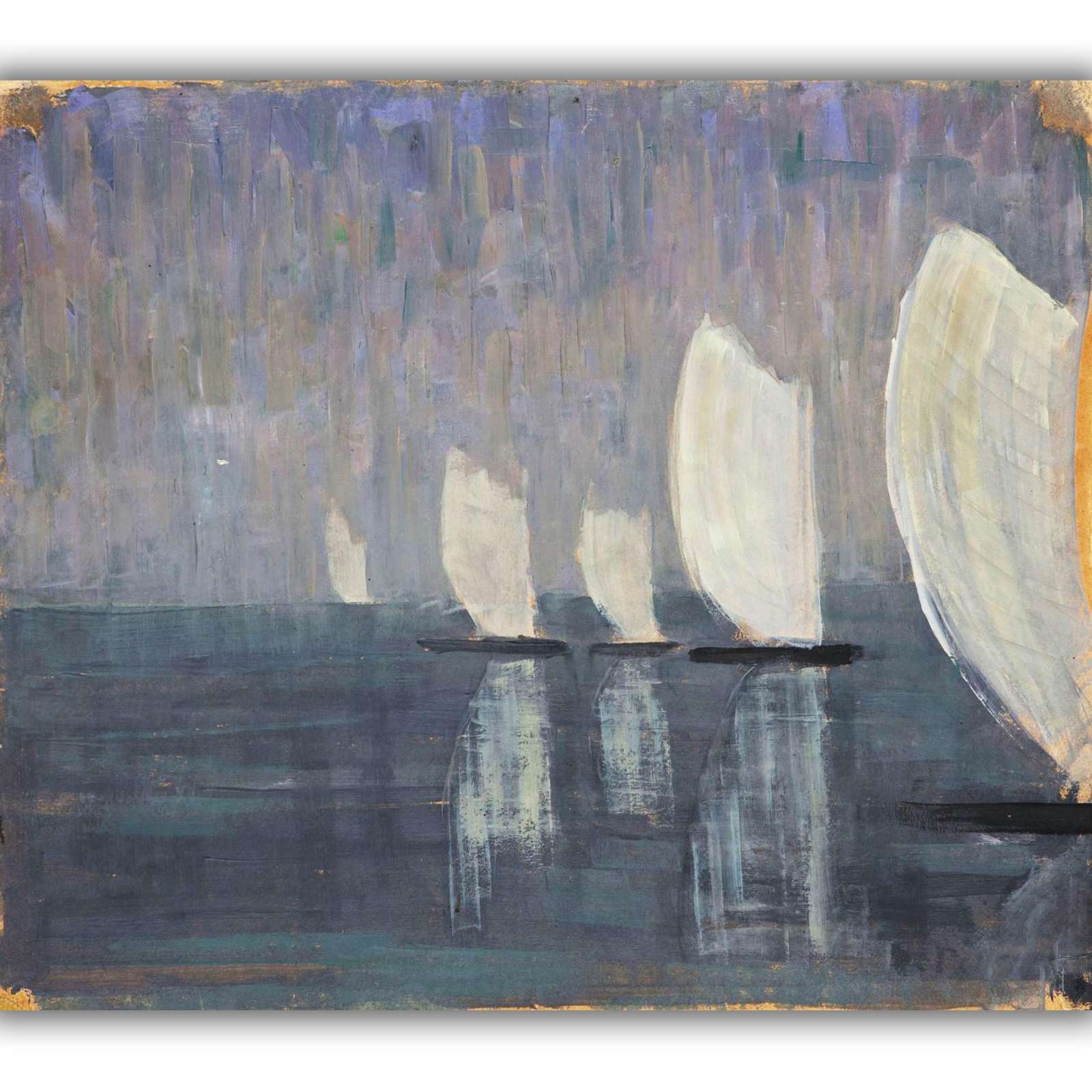 Reprodukcija „Laiveliai“, Mikalojus Konstantinas Čiurlionis (1906)