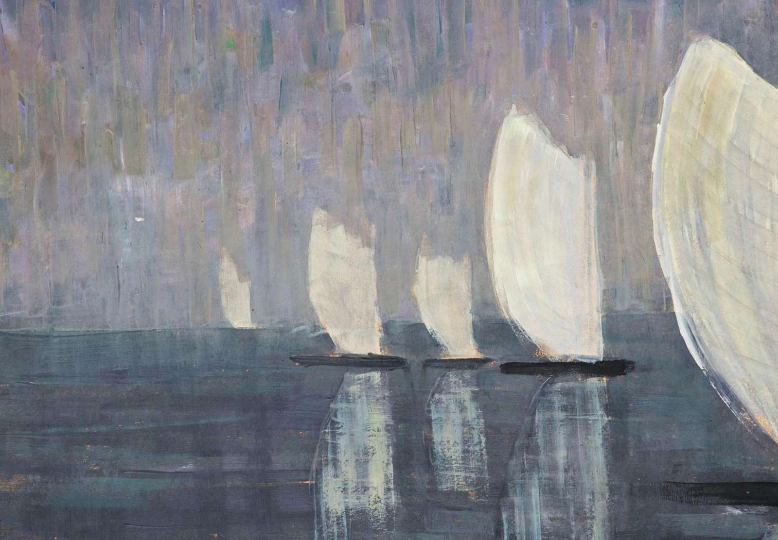 Reprodukcija „Laiveliai“, Mikalojus Konstantinas Čiurlionis (1906)