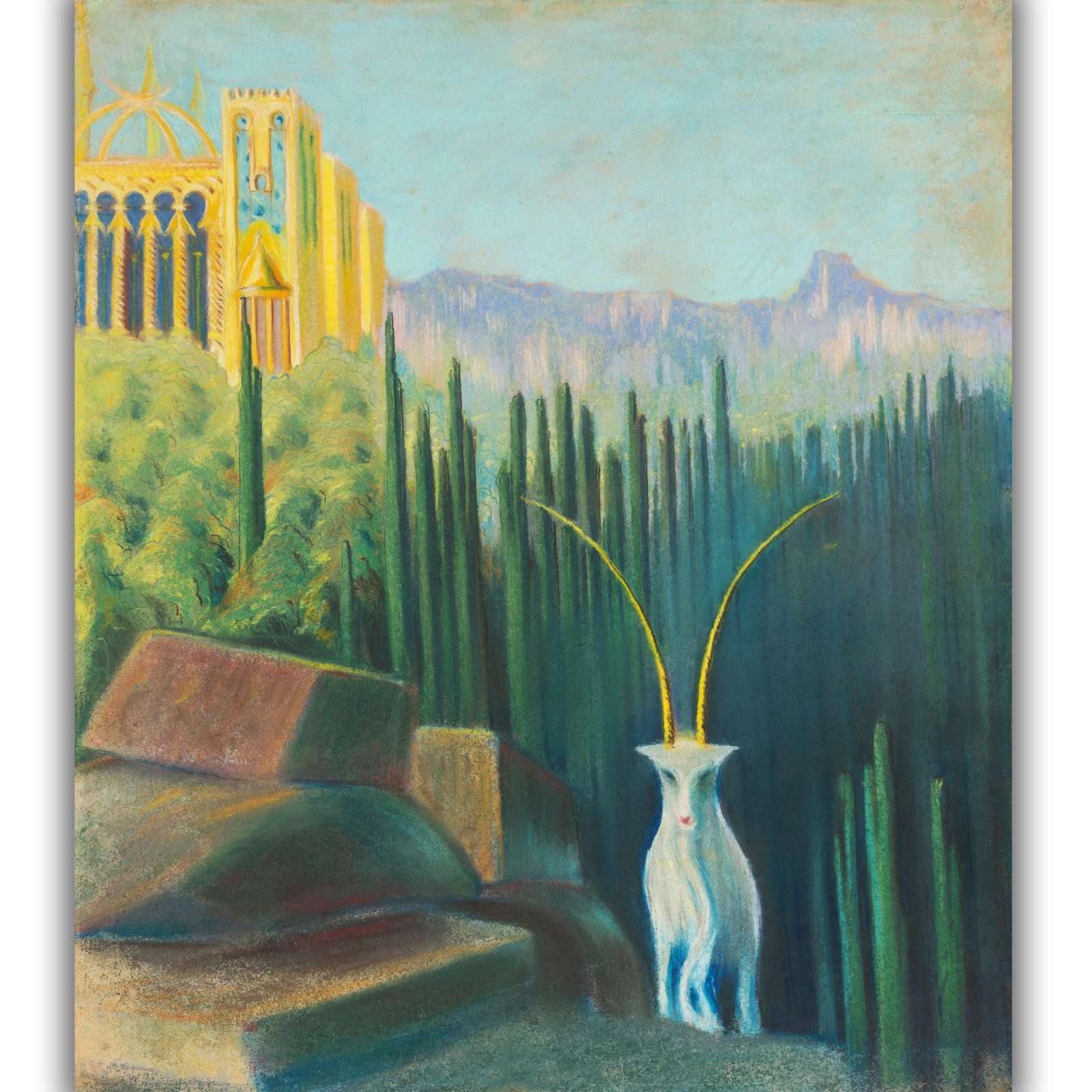 Reprodukcija „Ožys“, Mikalojus Konstantinas Čiurlionis (1904)