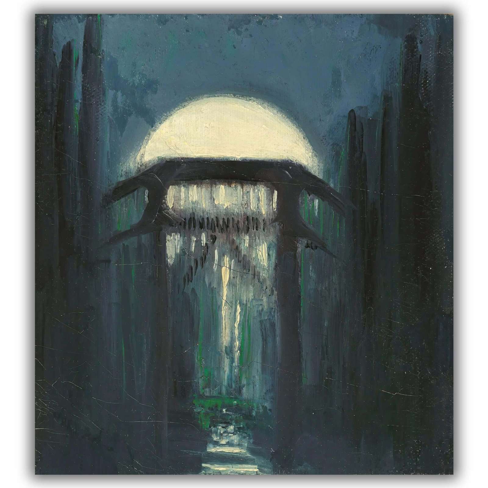 Reprodukcija „Naktis, etiudas“, Mikalojus Konstantinas Čiurlionis (1905)