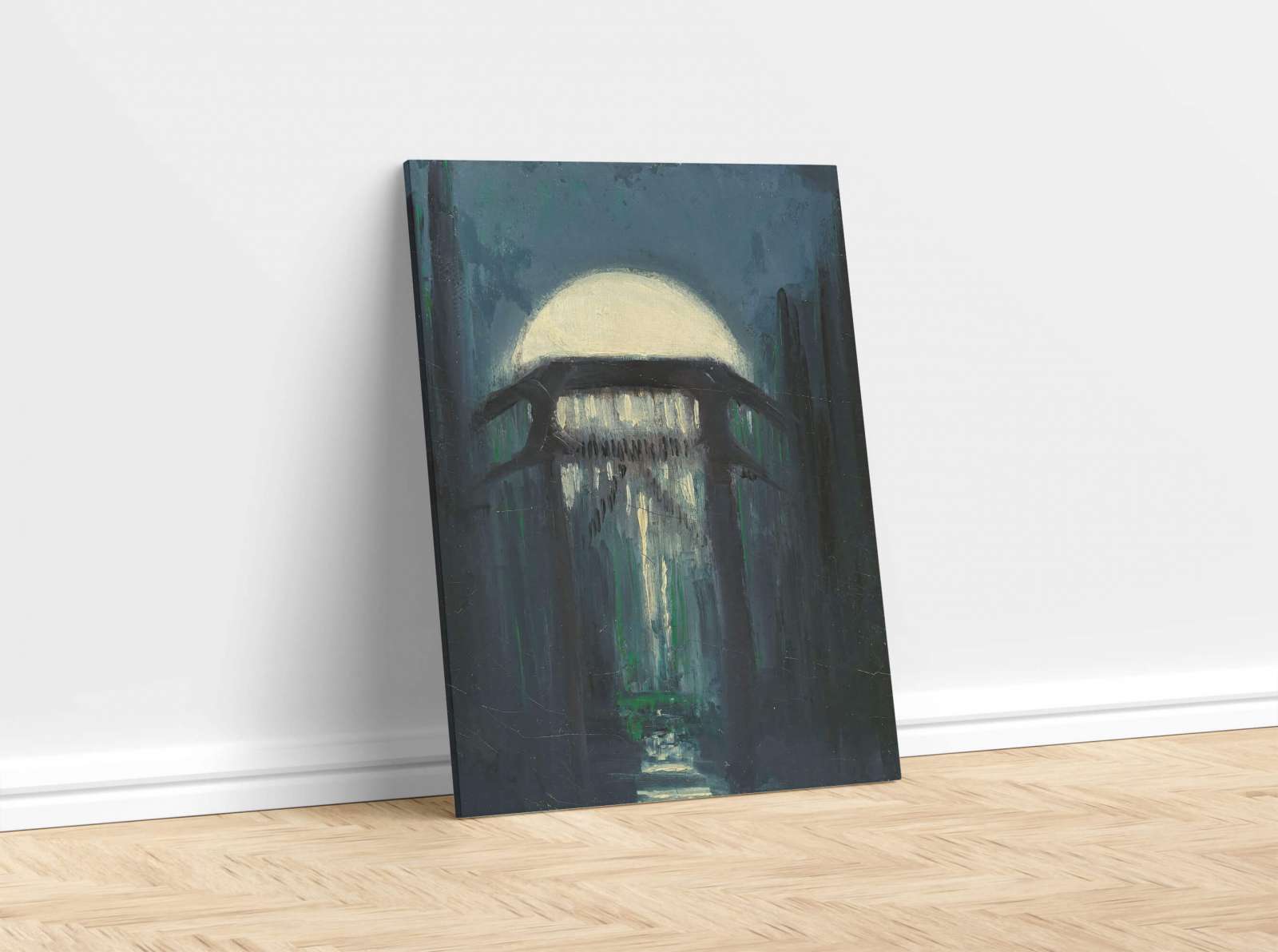 Reprodukcija „Naktis, etiudas“, Mikalojus Konstantinas Čiurlionis (1905)