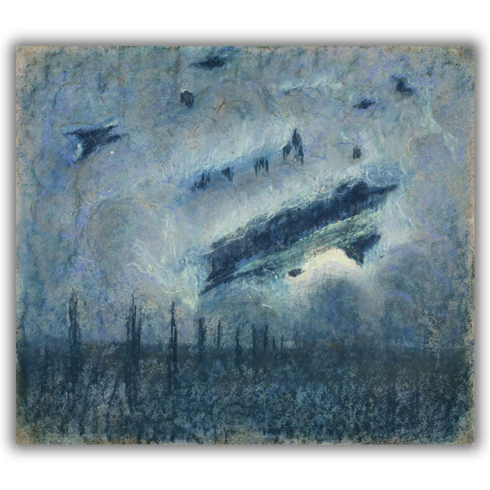 Reprodukcija „Naktis“, Mikalojus Konstantinas Čiurlionis (1906)