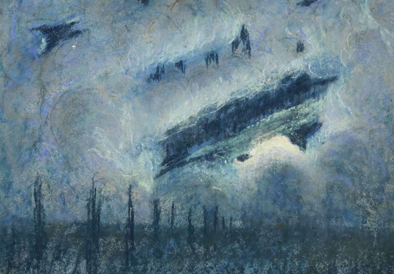 Reprodukcija „Naktis“, Mikalojus Konstantinas Čiurlionis (1906)
