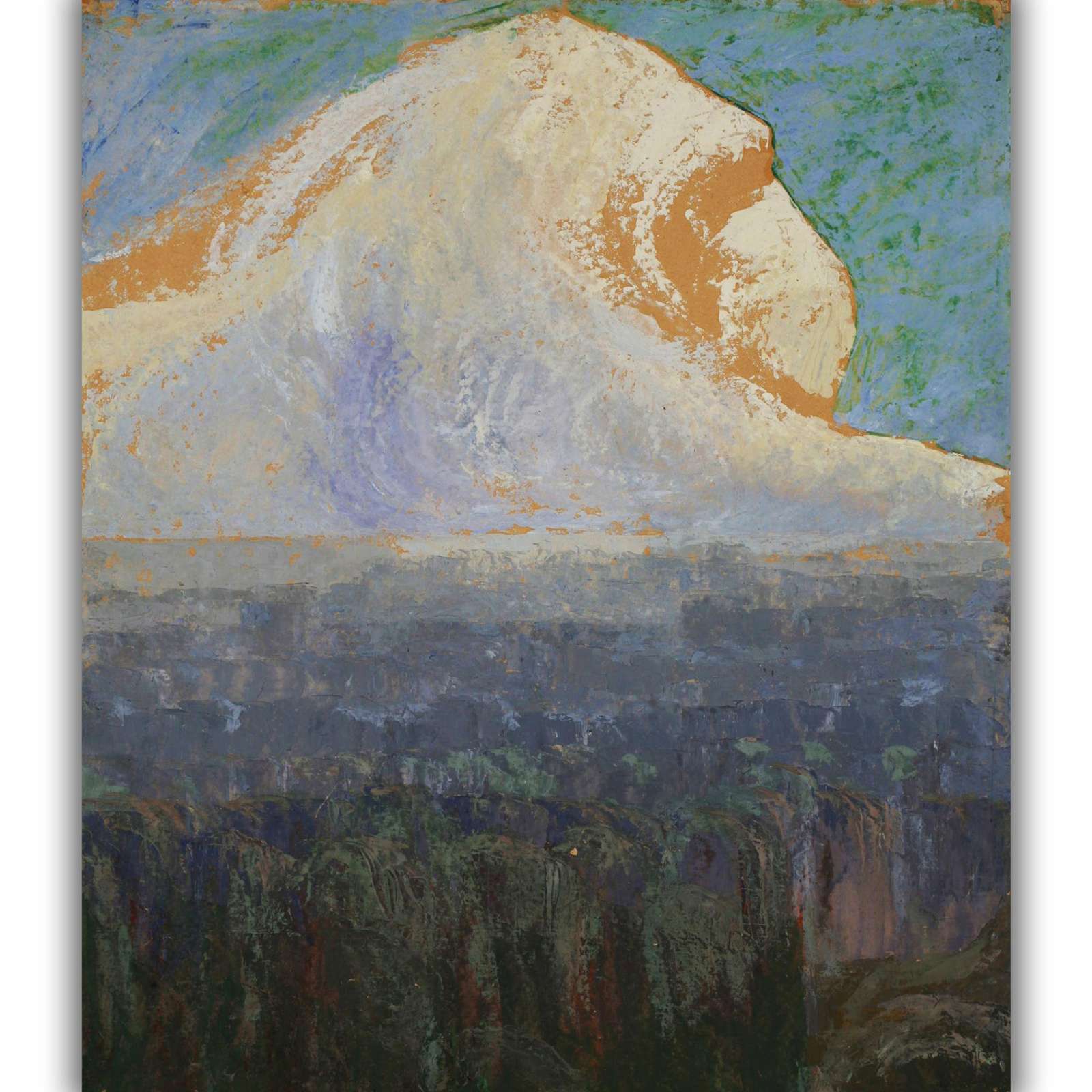 Reprodukcija „Kalnas“, Mikalojus Konstantinas Čiurlionis (1906)
