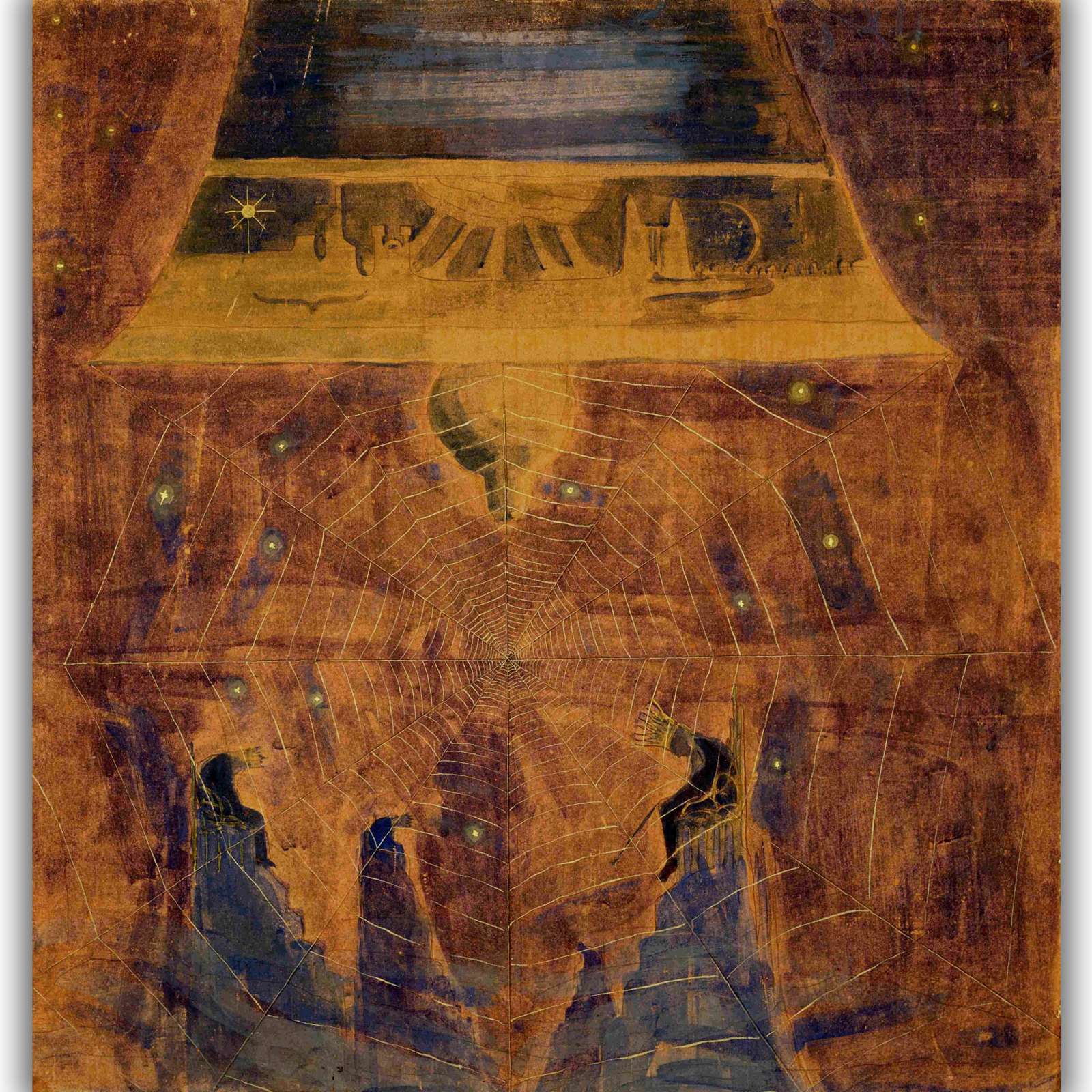 Reprodukcija „Saulės sonata Finale“, Mikalojus Konstantinas Čiurlionis (1907)