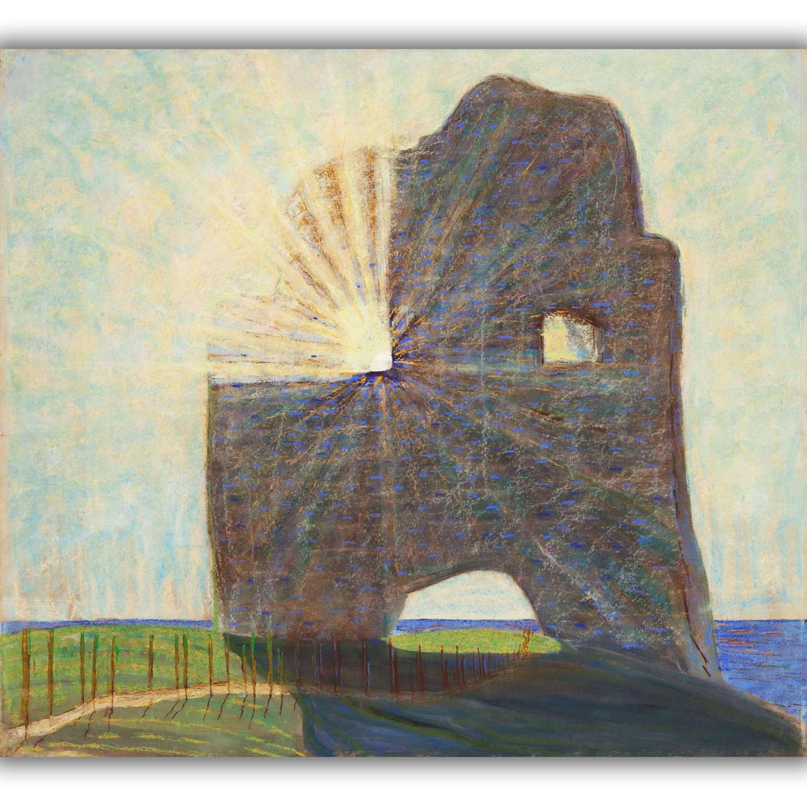 Reprodukcija „Praeitis“, Mikalojus Konstantinas Čiurlionis (1907)