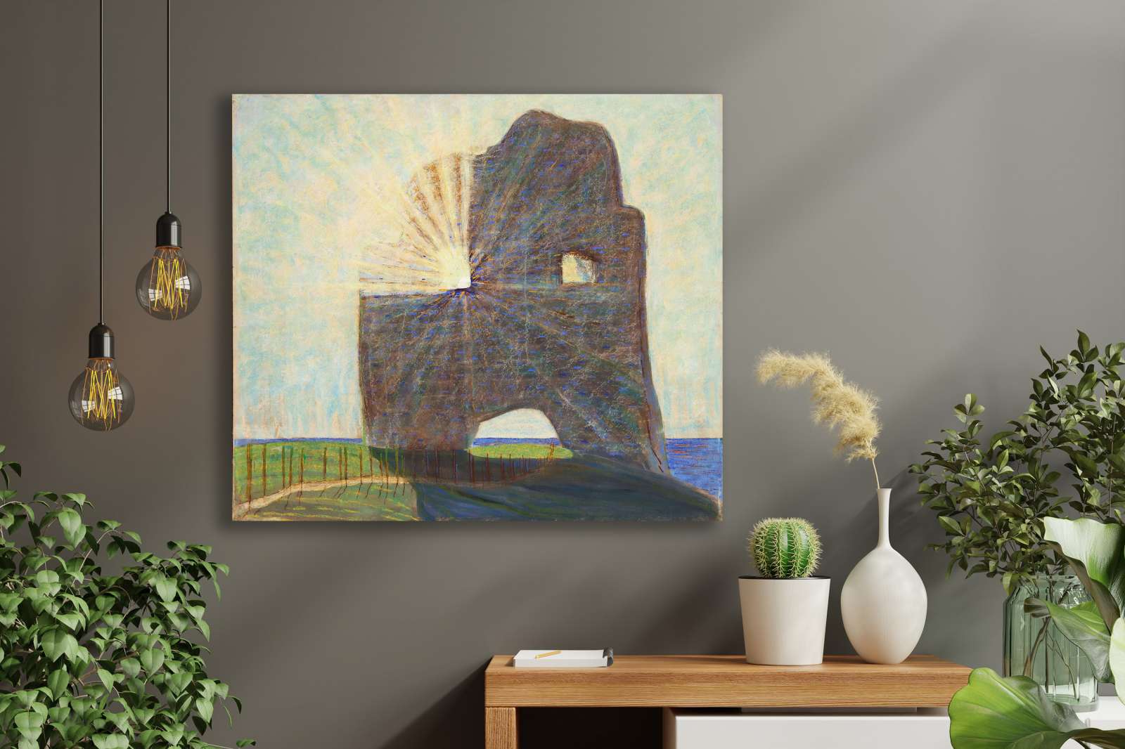 Reprodukcija „Praeitis“, Mikalojus Konstantinas Čiurlionis (1907)