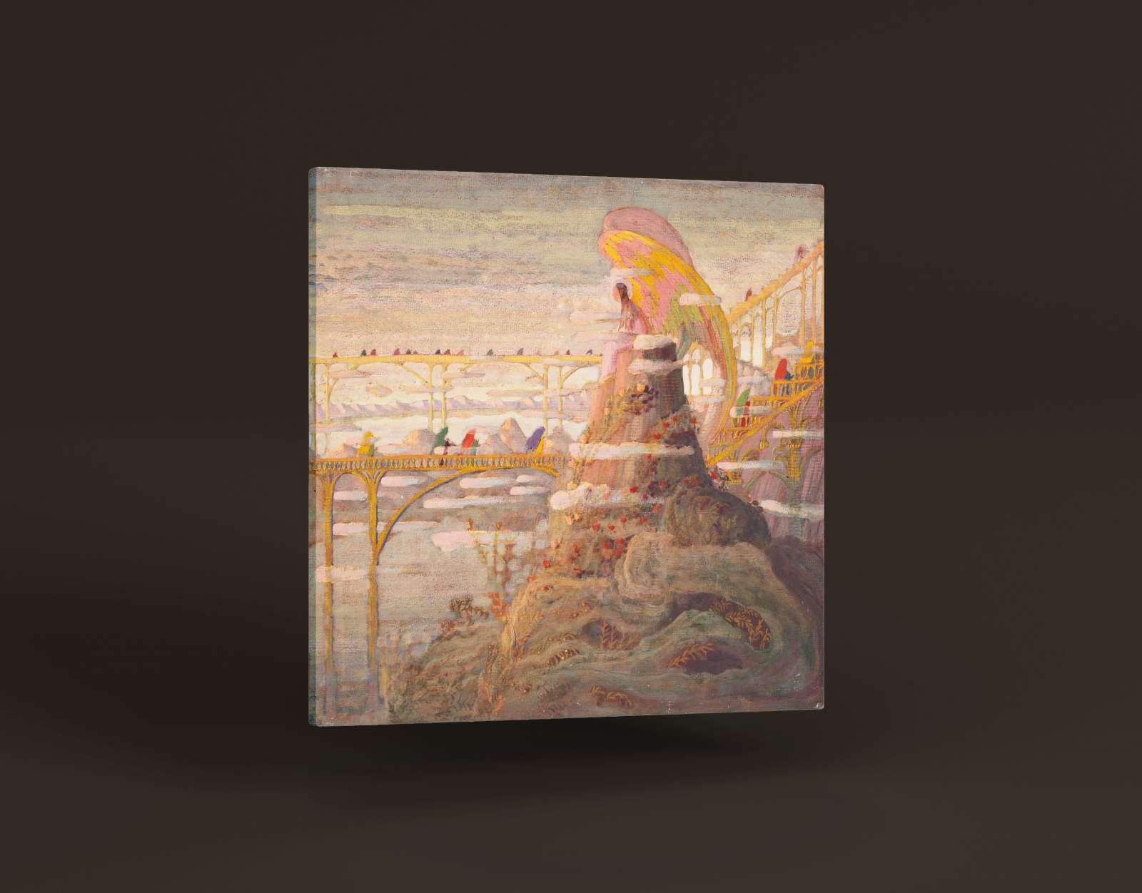 Reprodukcija „Angelo preliudas“, Mikalojus Konstantinas Čiurlionis (1909)