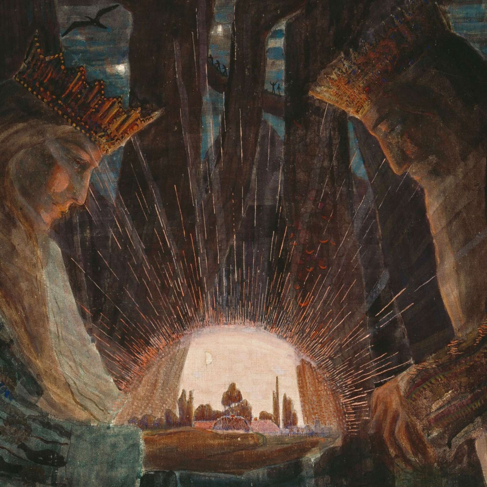 Reprodukcija „Karalių Pasaka“, Mikalojus Konstantinas Čiurlionis (1909)