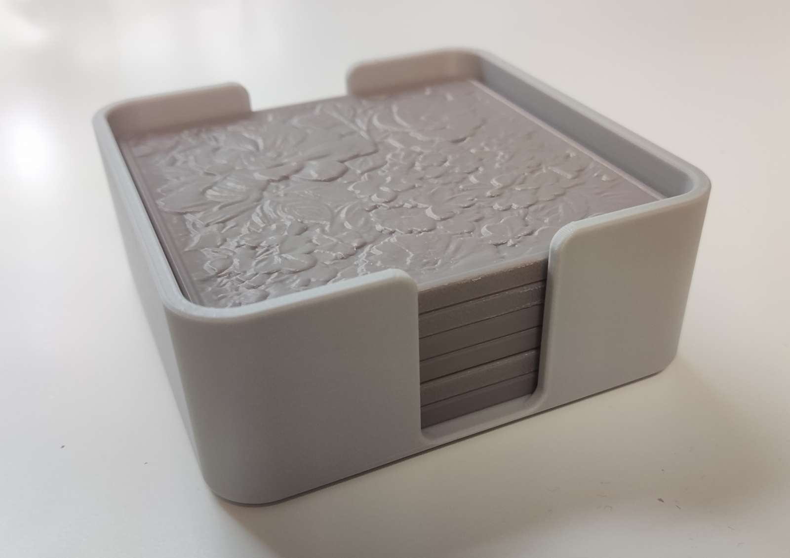3D spausdintų padėkliukų rinkinys – 6 vnt. su dėžute