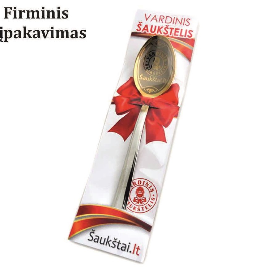 Rinkinys 2 vardiniai šaukšteliai