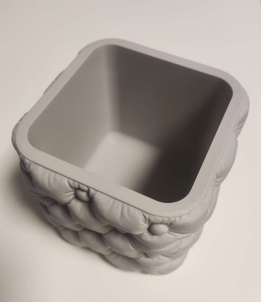 Modernus dekoratyvinis indas / stalo akcentas – 3D spausdintas
