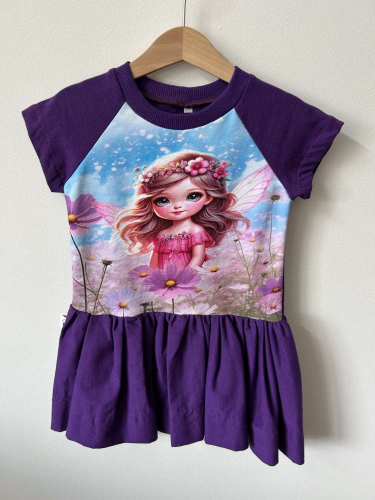 Violetinė suknelė 92dydis