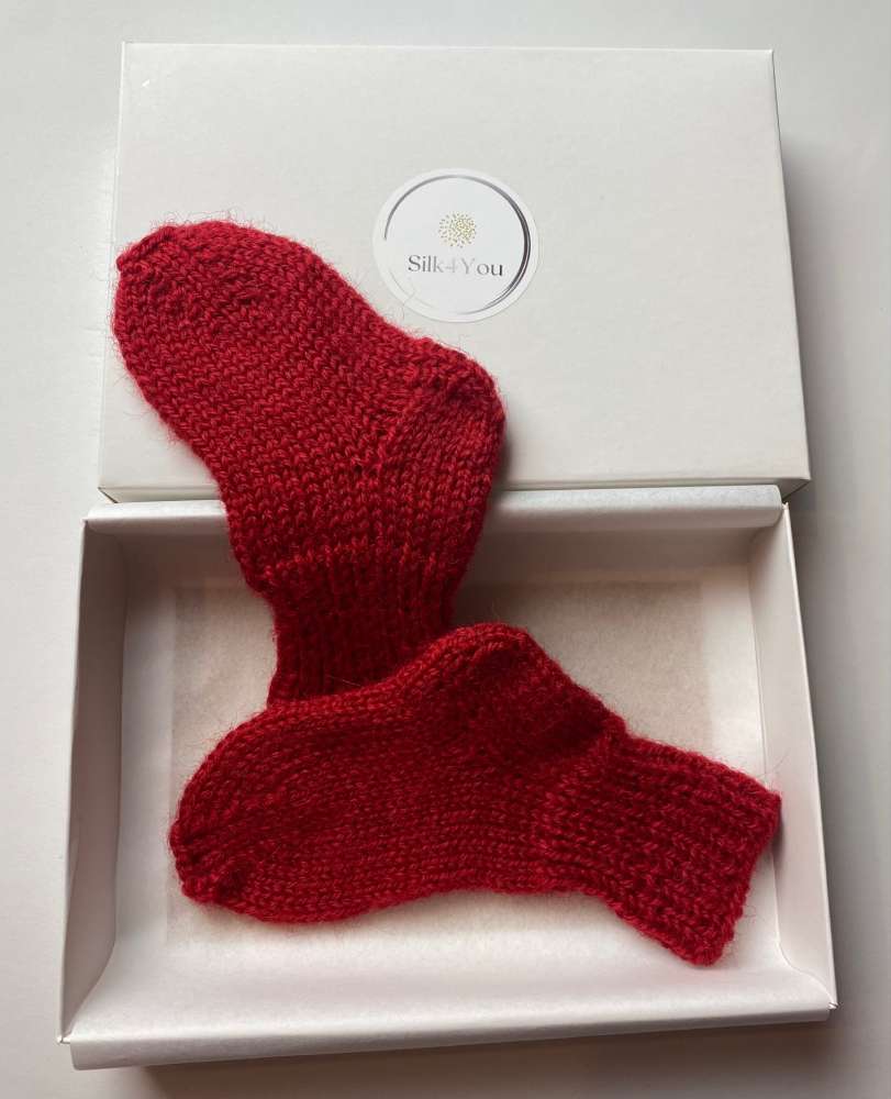 Pirmosios kūdikio kojinaitės (10 cm)