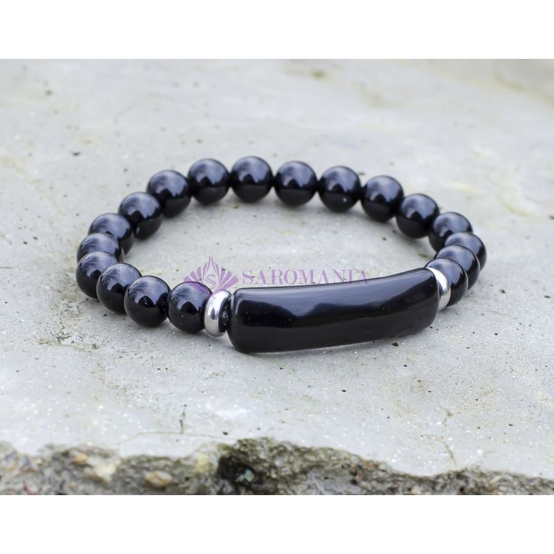 Juodojo Obsidiano apyrankė