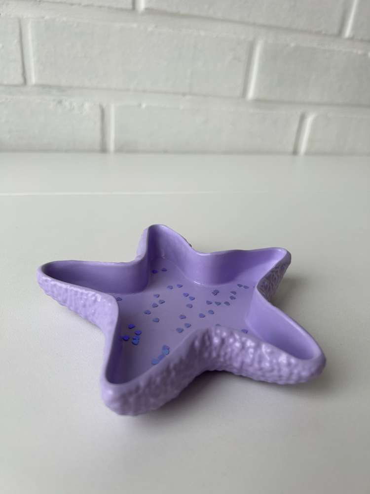 Jūros žvaigždės formos papuošalų lėkštelė
