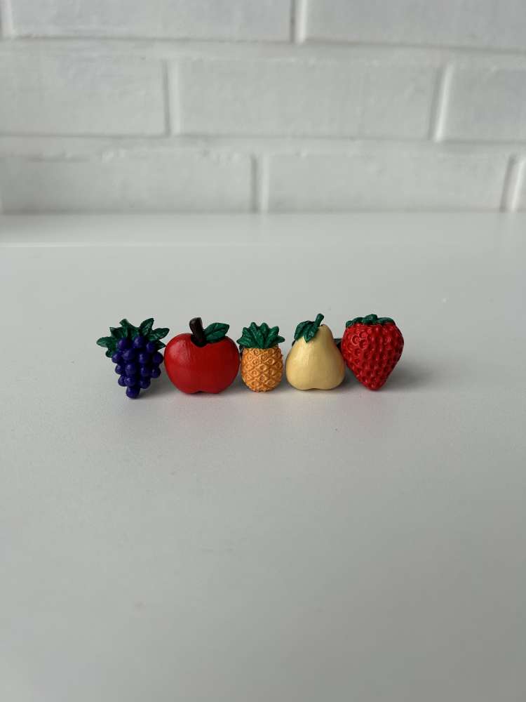 Automobilio aksesuarų rinkinys „Fruit & Berries“, 5 vnt.