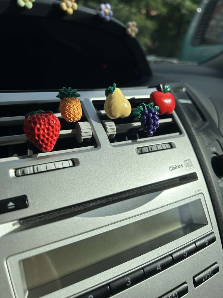 Automobilio aksesuarų rinkinys „Fruit & Berries“, 5 vnt.