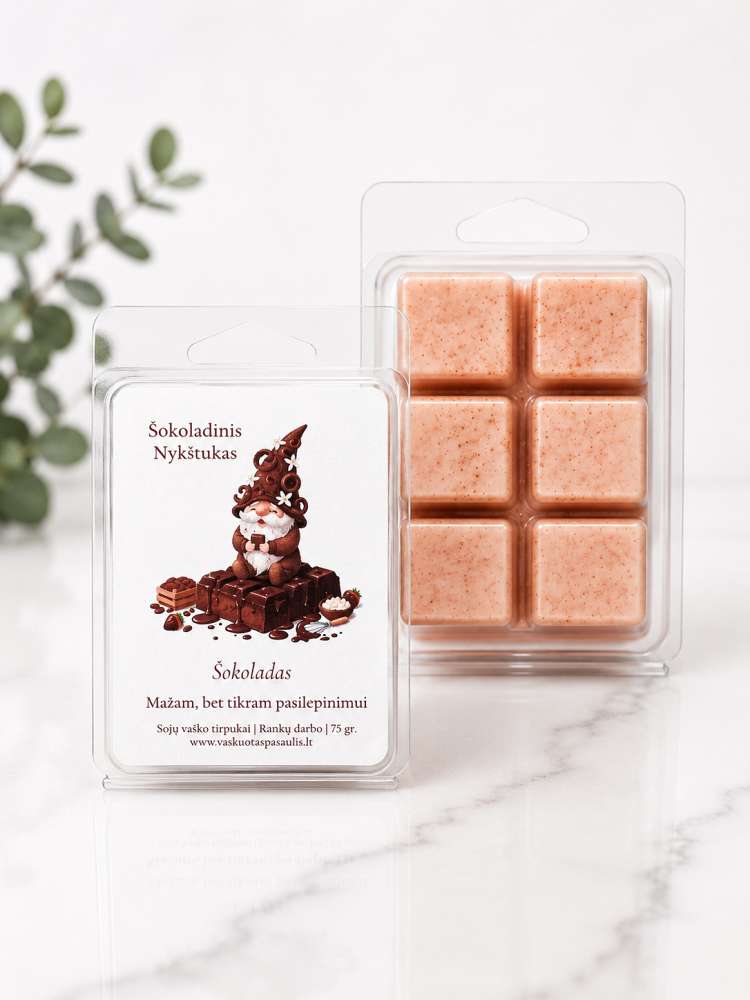Vaško tirpukas „Šokoladinis nykštukas“ – šokolado aromato Vaško tirpukas „Šokoladinis nykštukas“ – šokolado aromato