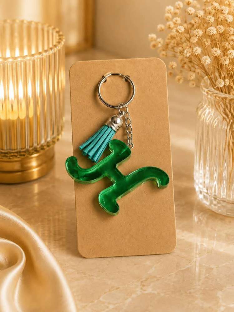 💚 Rankų darbo epoksidinės dervos raktų pakabukas 💚 Rankų darbo epoksidinės dervos raktų pakabukas
