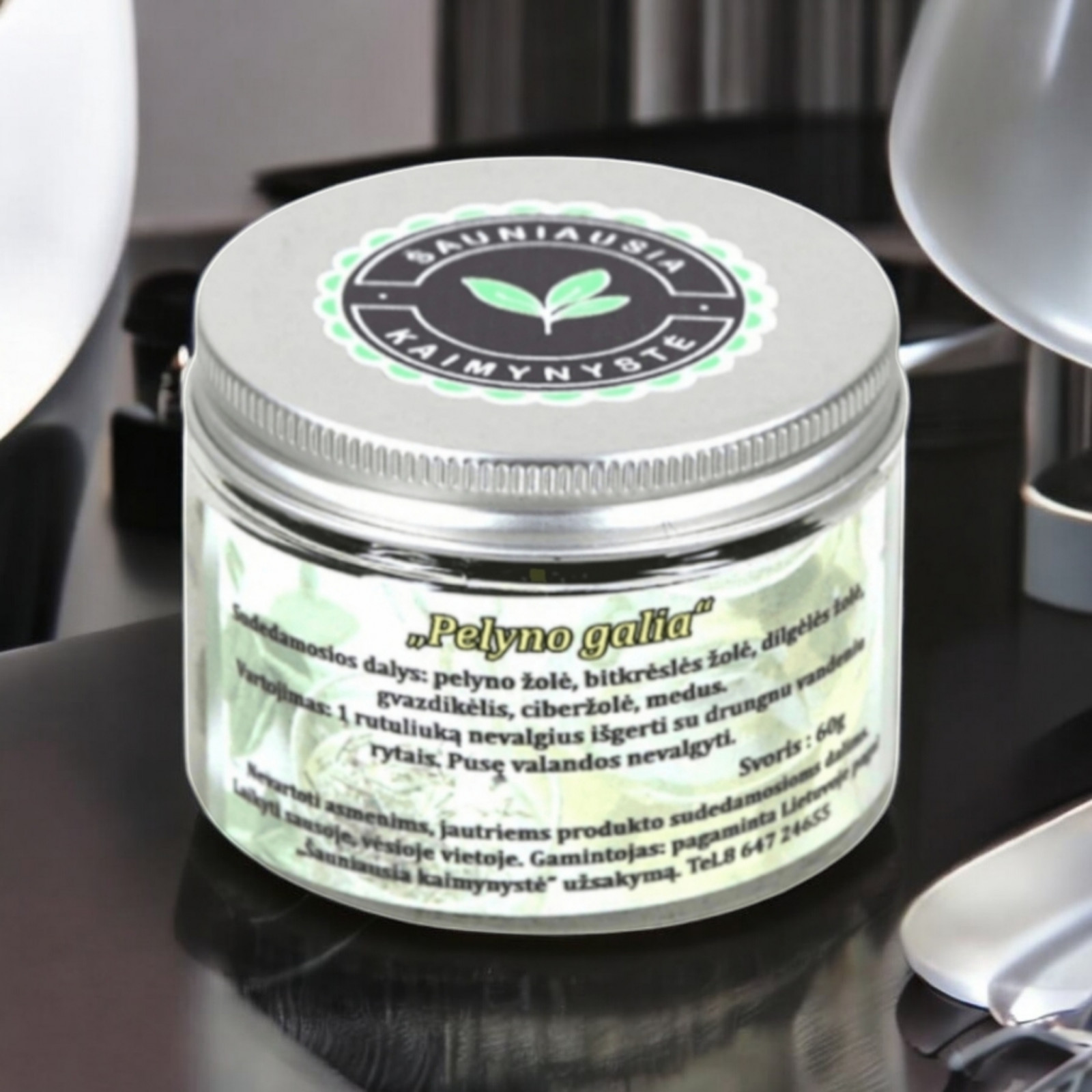 „Pelyno galia“ – žolelių mišinys, 60 g „Pelyno galia“ – žolelių mišinys, 60 g