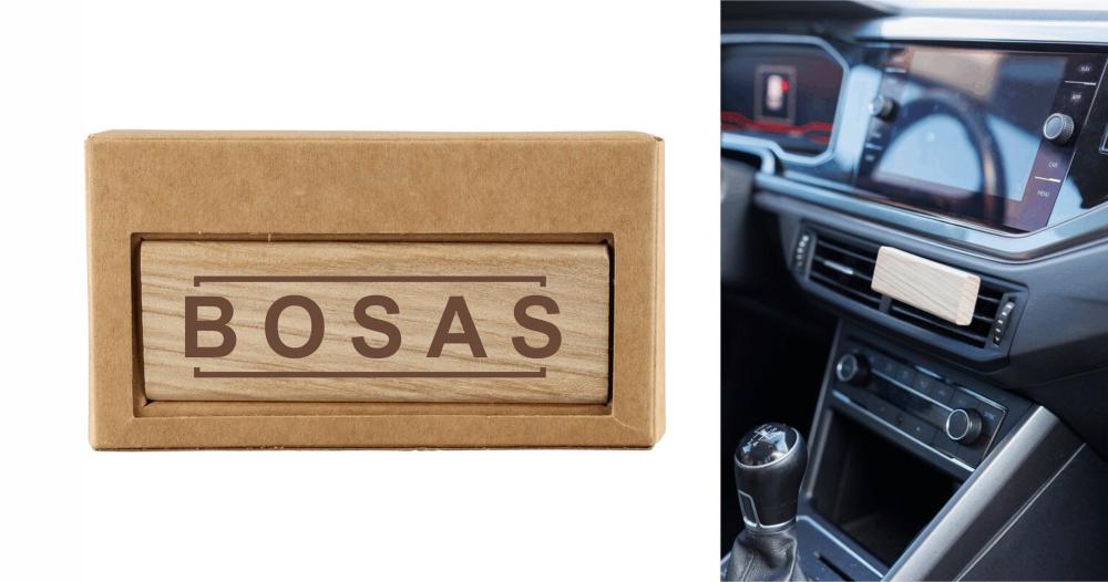 Medinis automobilio kvapas „Bosas“ Medinis automobilio kvapas „Bosas“